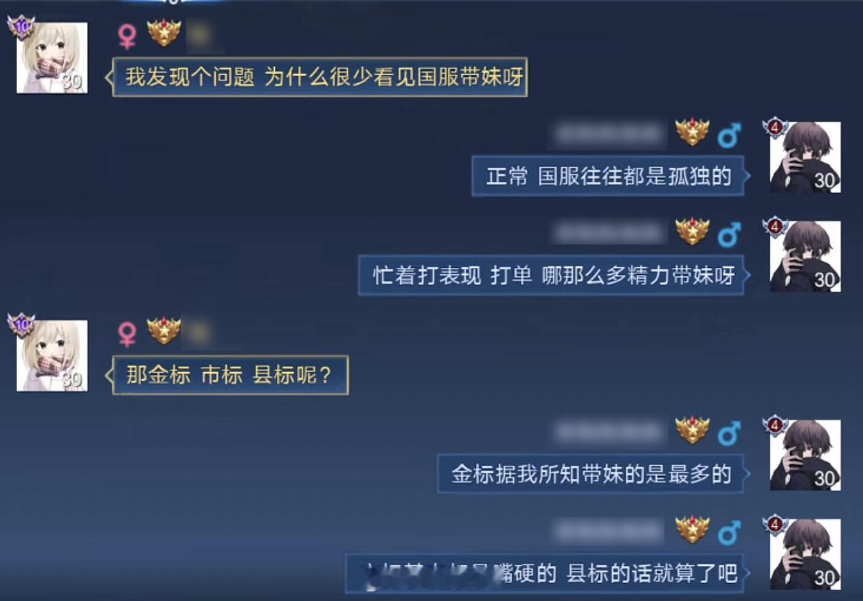 王者荣耀里各种标的玩家区别[doge]#王者荣耀# ​​​