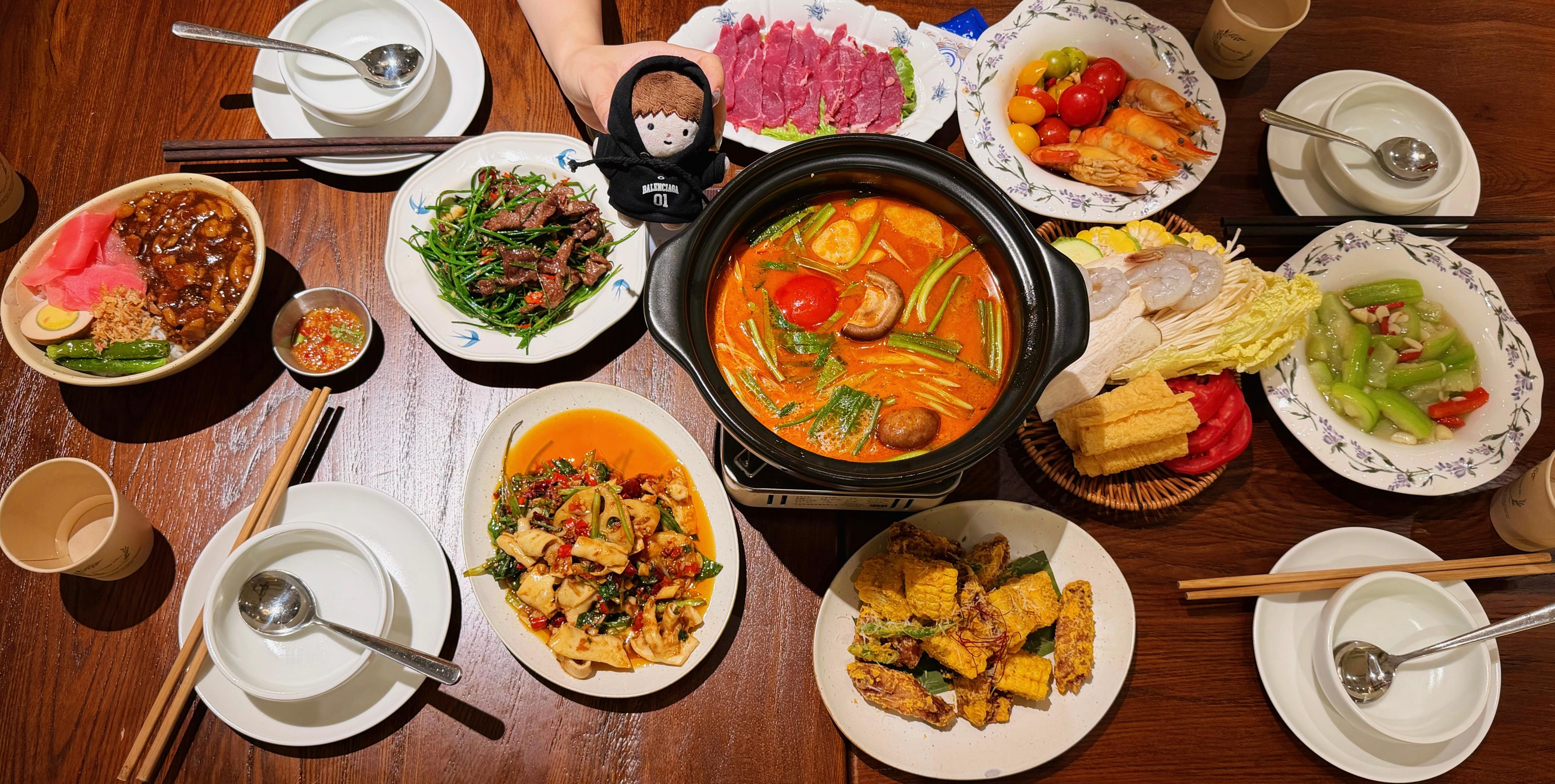 谢谢姨母们来为孩子庆祝🍽️ 