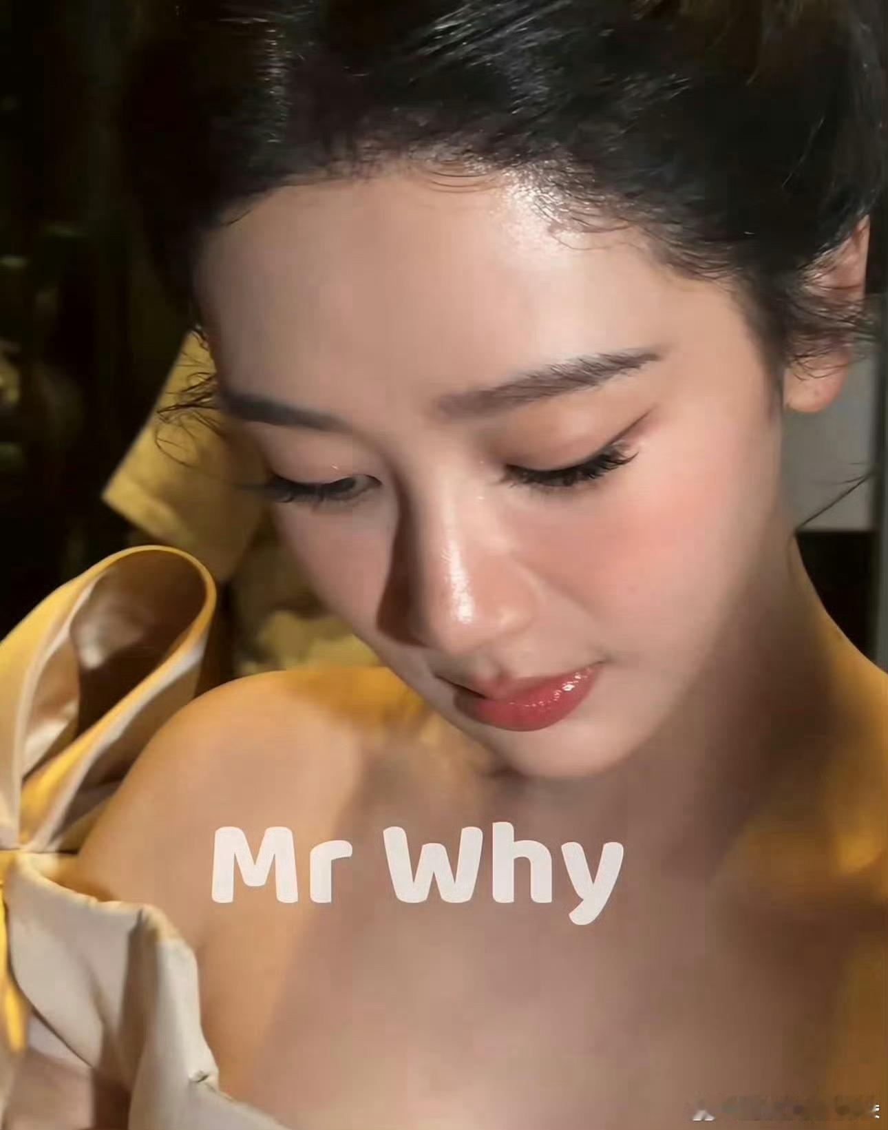太美了吧杨紫，这造型好好看~杨紫蝴蝶结泡泡袖高定