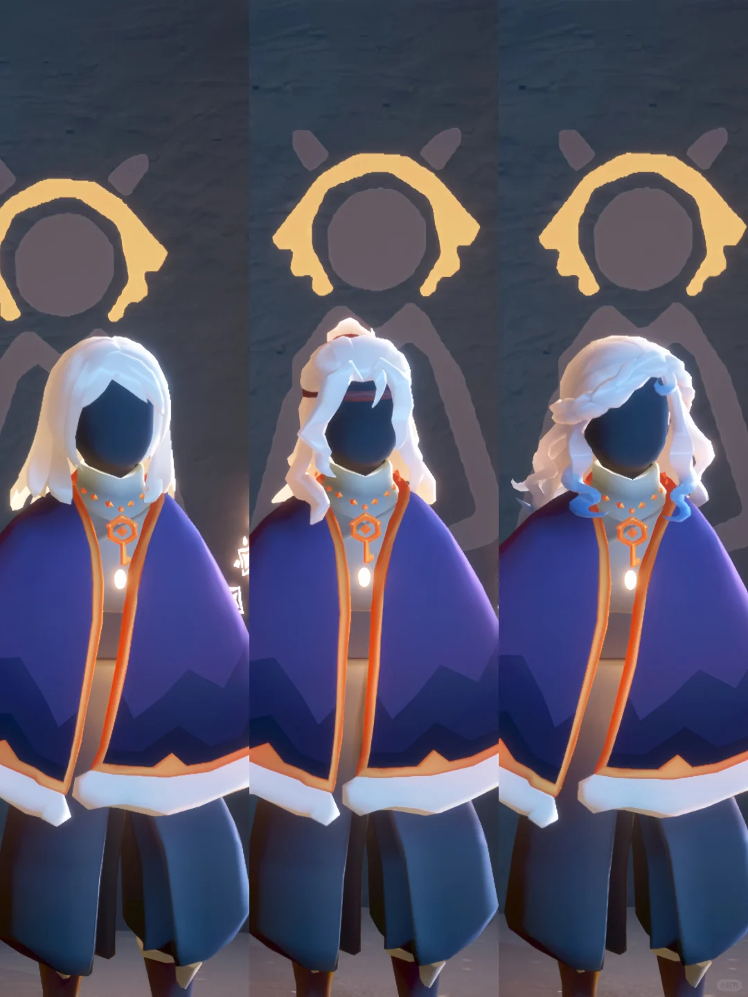 海洋节渐变编发稍微有点显脸大