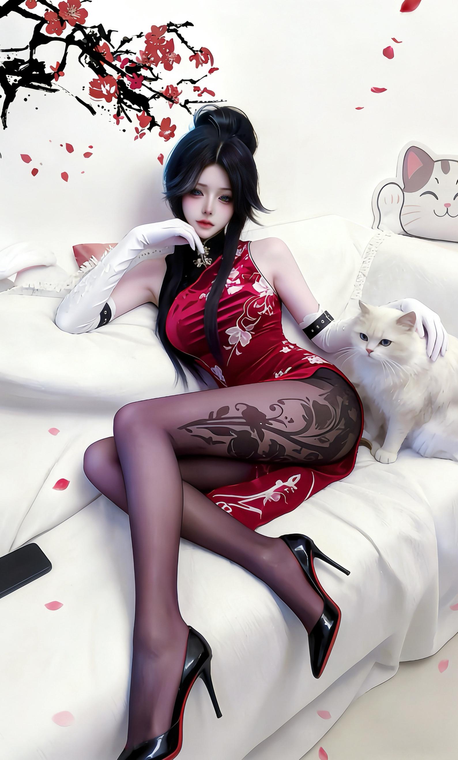 顾清寒 cos 必胜客联动 永劫无间 冰女皇