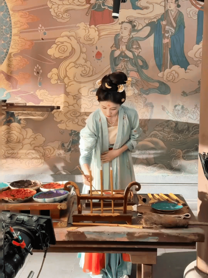 叶璃live转动图·好多好多拍摄期间的碎片 第一波白鹿莫离 .白鹿叶璃