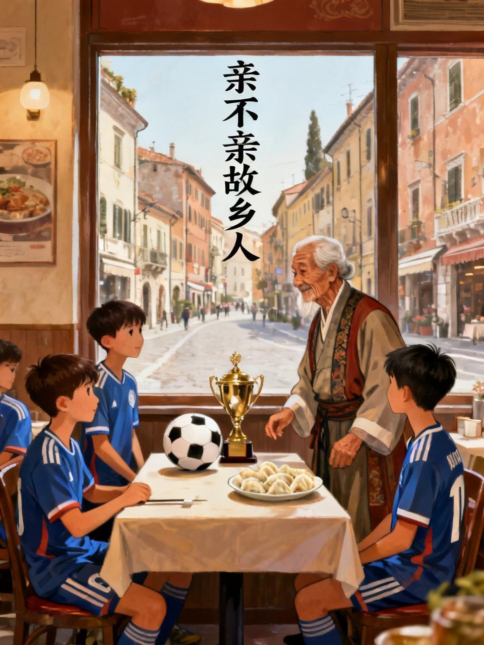 在异国他乡，“亲不亲故乡人”这句话体现得淋漓尽致。在意大利，一家中餐厅热心招待了