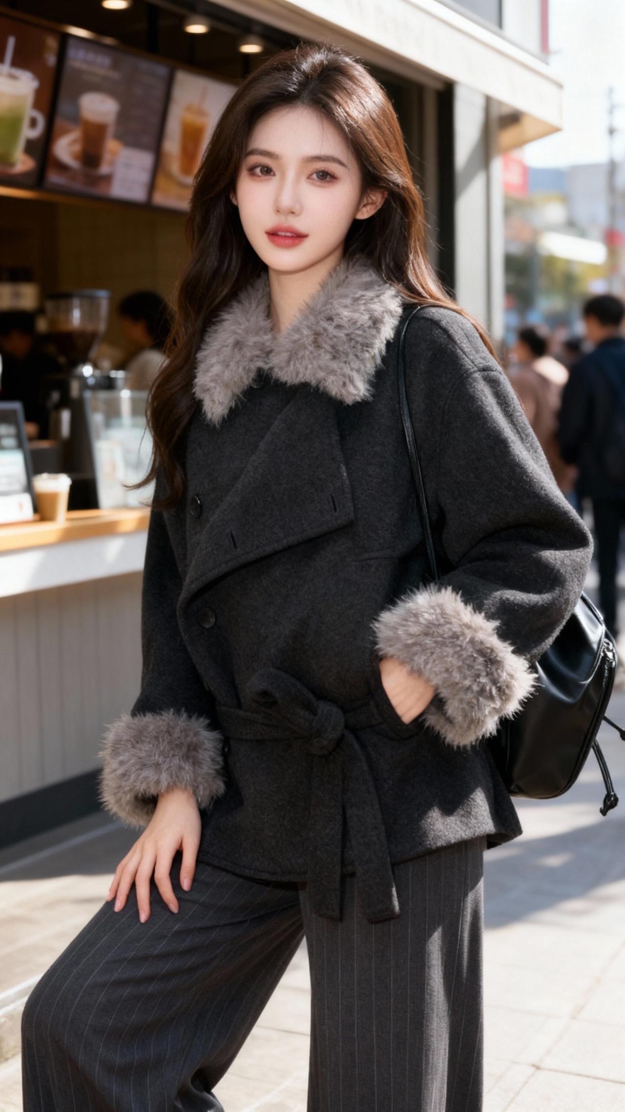 赵露思甜辣风 微胖女生 显瘦穿搭 通勤搭配 新年穿搭