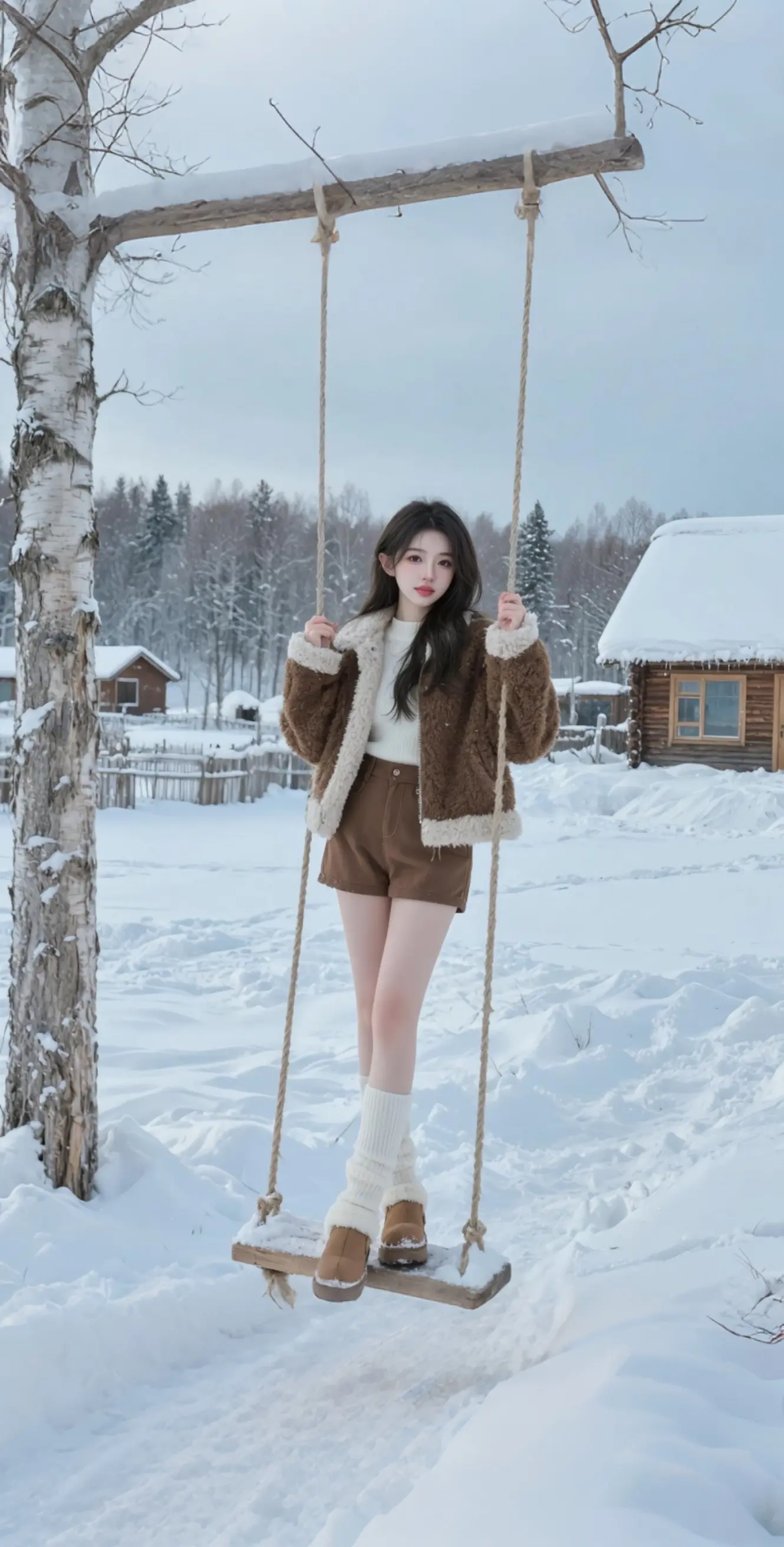 来玩雪呀，姐妹们 🔥