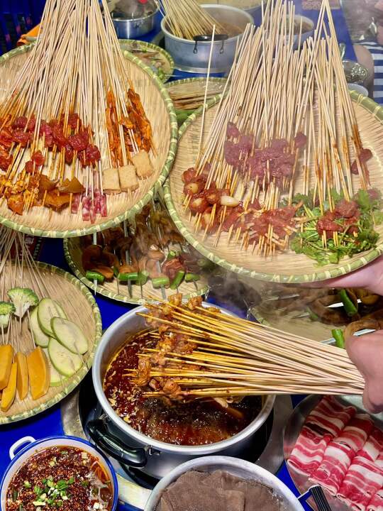 太古里新店｜糖蒜牛肉+原汤碟香迷糊！