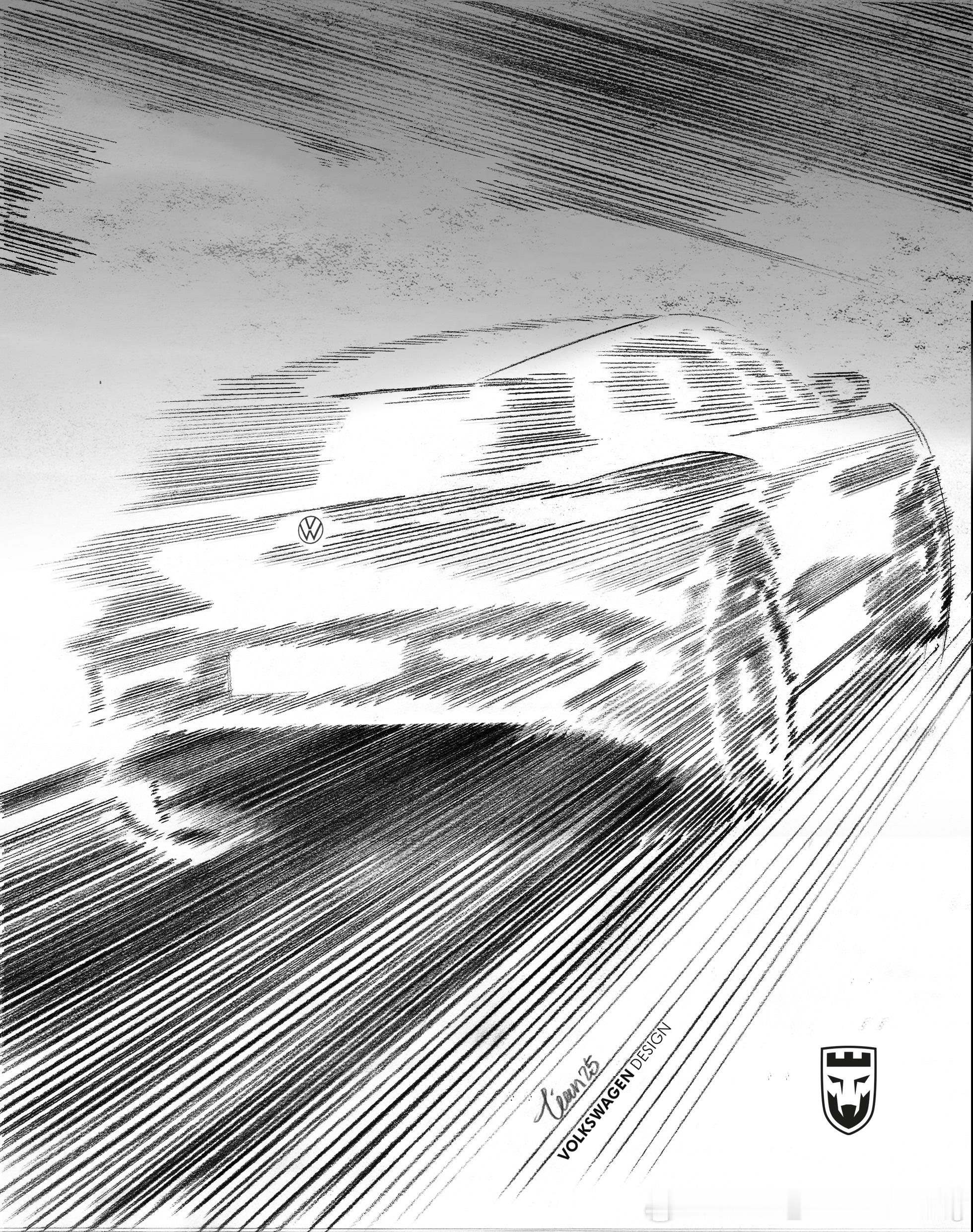 与众08——金标大众的这场“关键一跃”，美学设计更是让人眼前一亮！这款全尺寸纯电