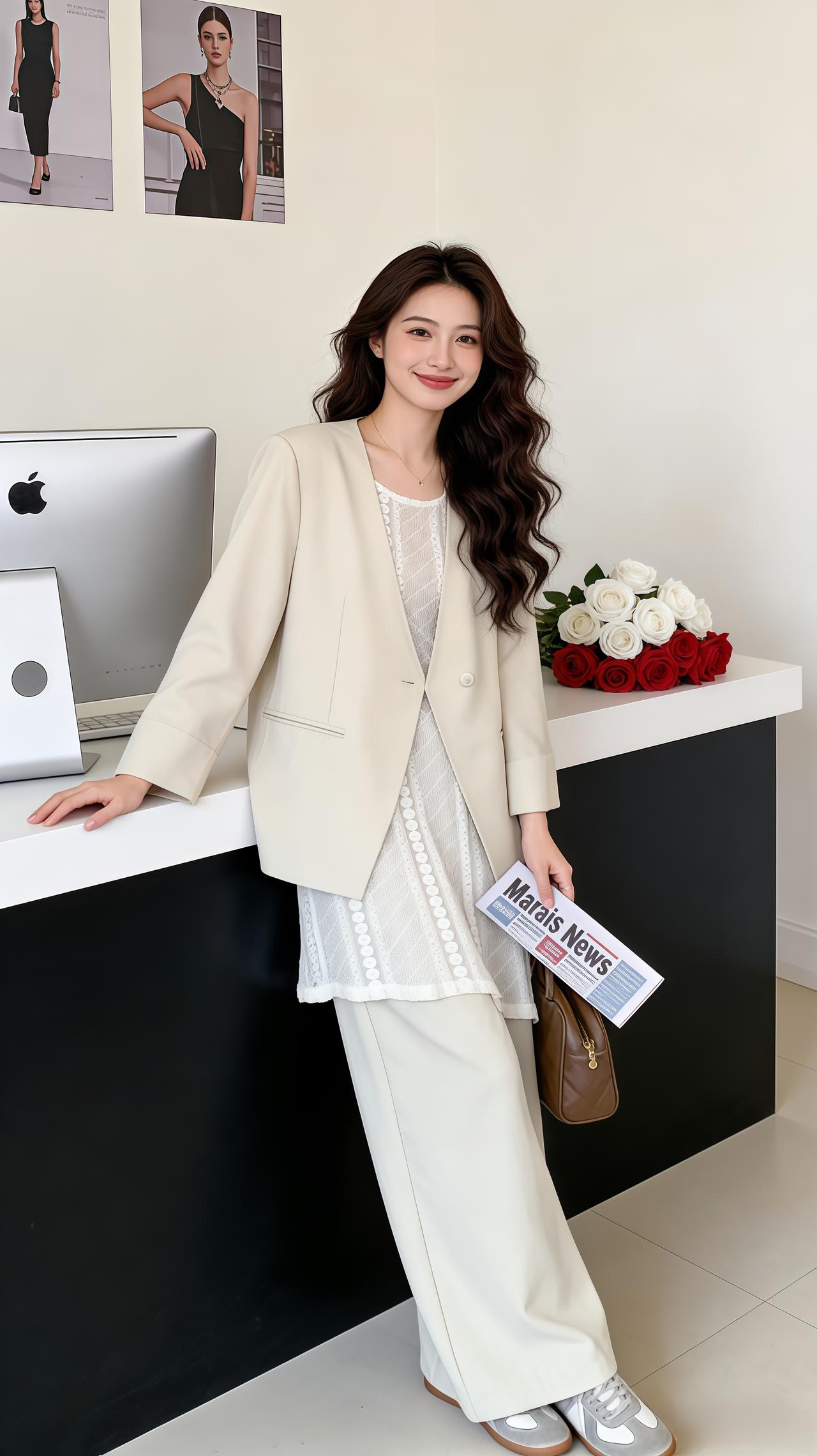 每日搭配分享👗时尚穿搭 我的春日穿搭look ootd穿搭 韩系穿搭穿搭