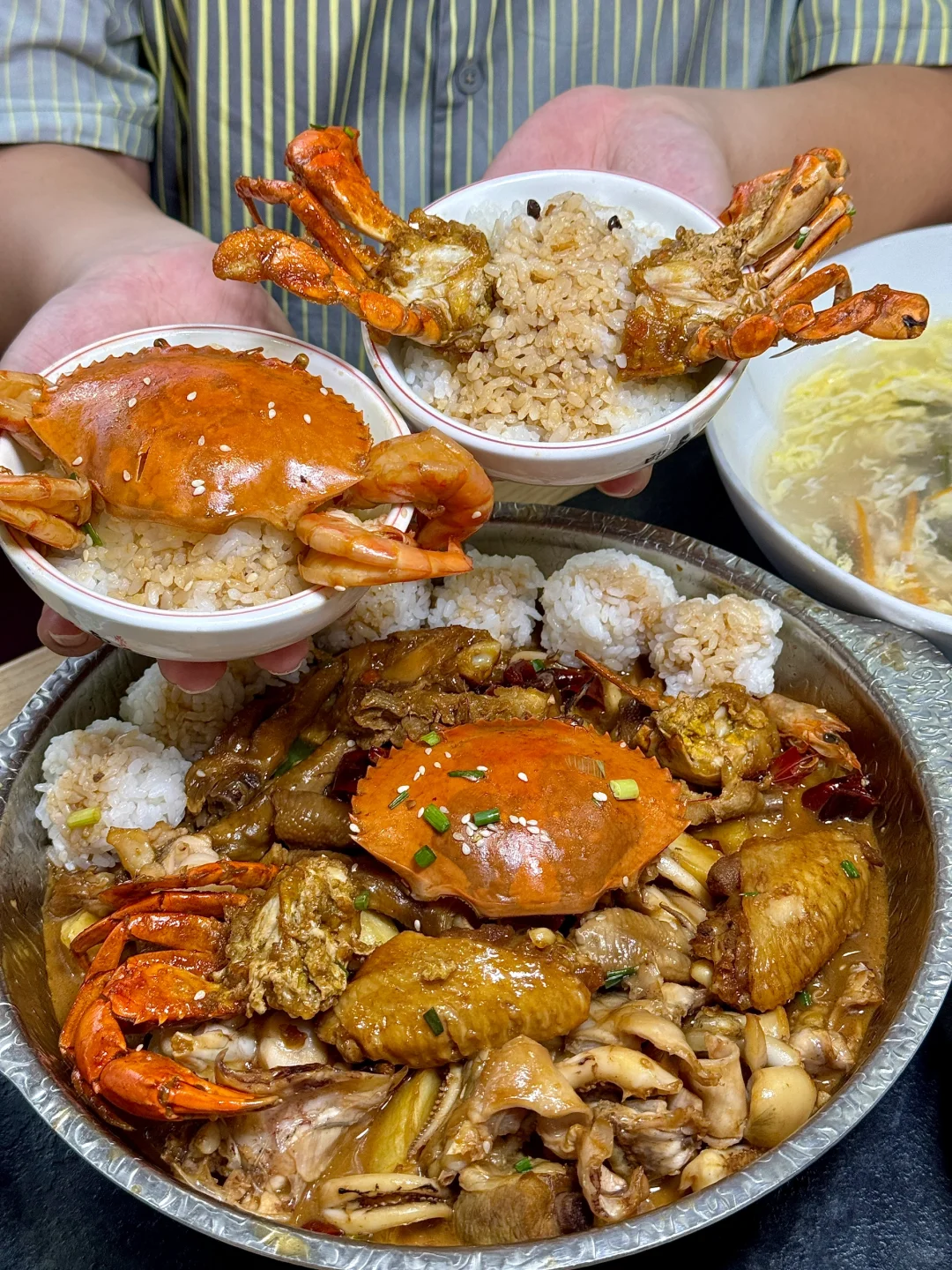 苏式肉蟹煲！！嘎嘎便宜（还好吃。。