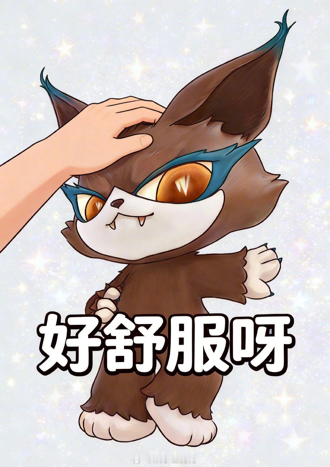 和喵娲娲一起解锁明星摸头杀 喵娲娲 你的微博之夜前线人脉 喵小土在线求演示！我已