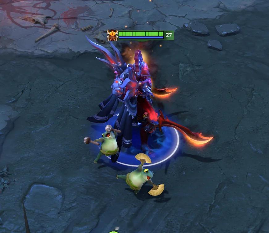 大家有发现脚下多了一些蛙蛙吗dota2趣闻dota2DOTA2