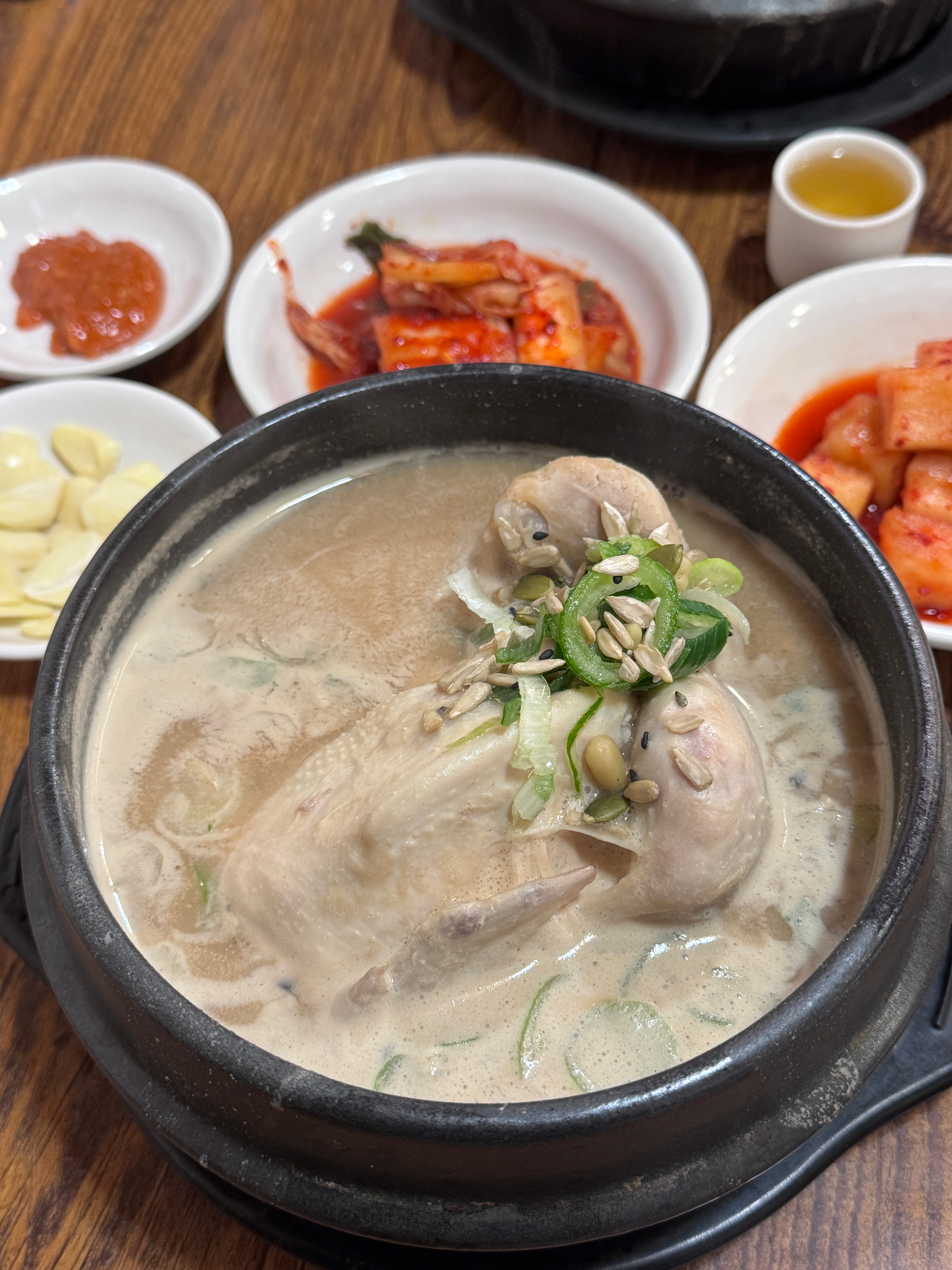 参鸡汤独加记一 韩国·土俗村參雞湯