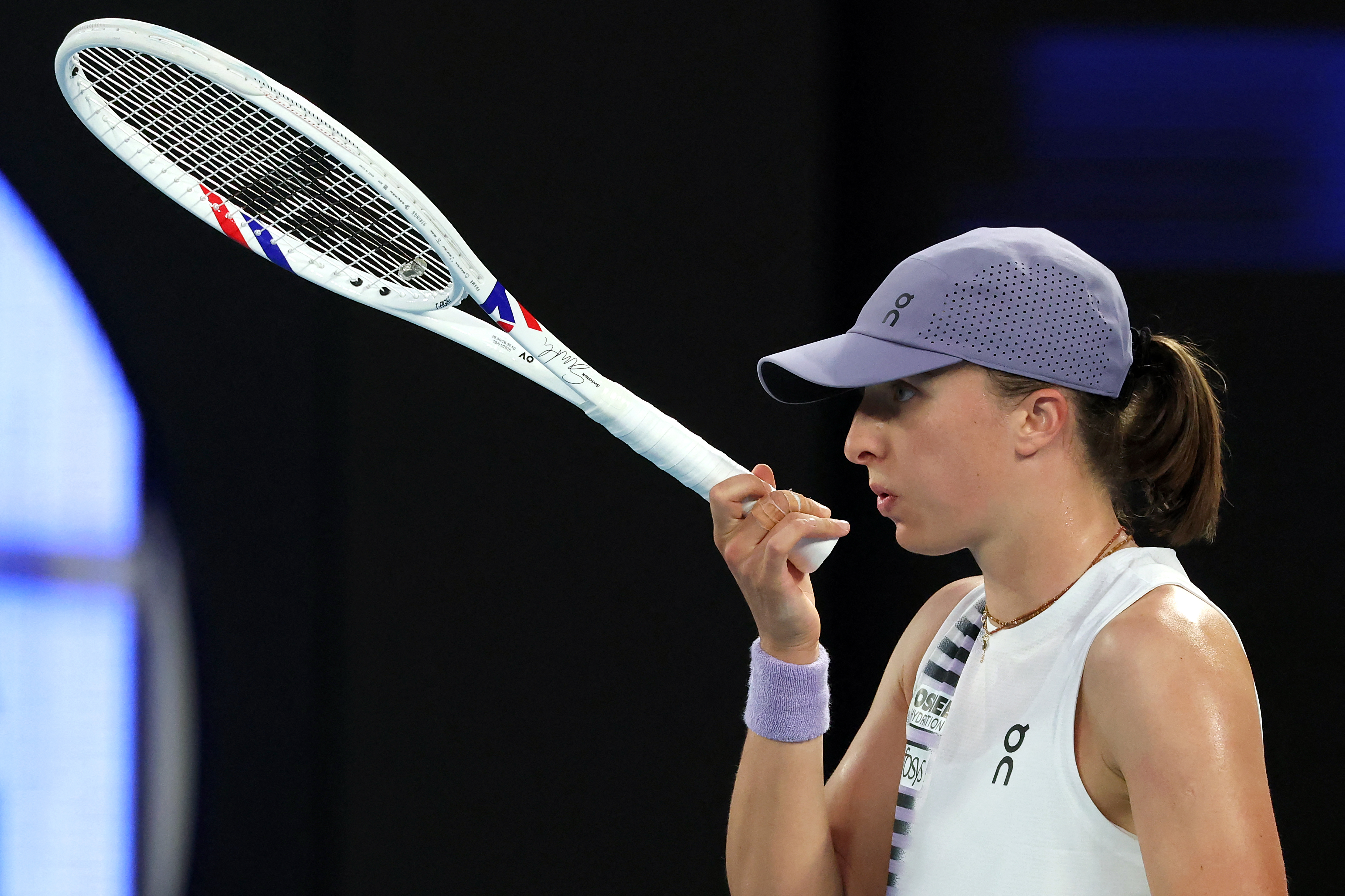 你知道吗？💡亮数据 澳网首战过关后，斯瓦泰克将职业生涯大满贯首轮战绩改写为27