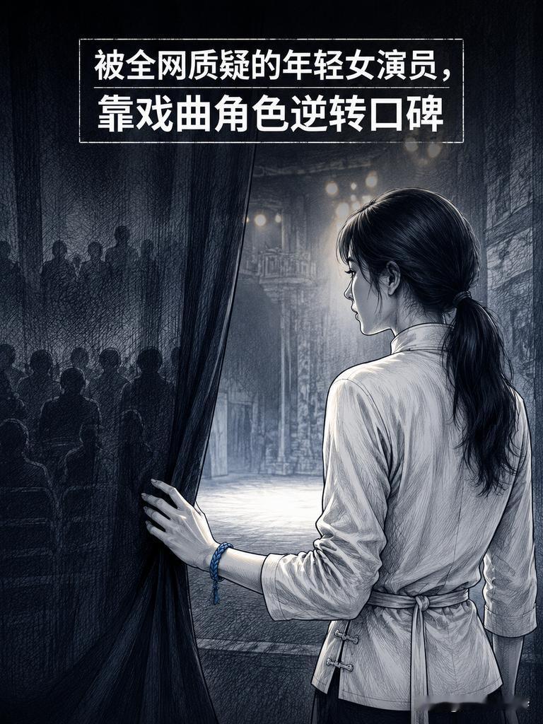 被全网质疑的年轻女演员，靠戏曲角色逆转口碑

人人都骂她是资源咖，没人知道导