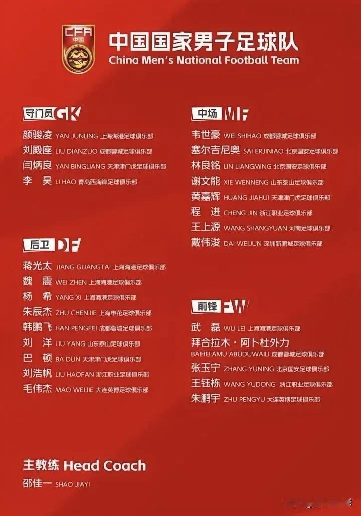 蒋光太icon退出国家队！
拜合拉木退出国家队！
程进icon退出国家队！

正