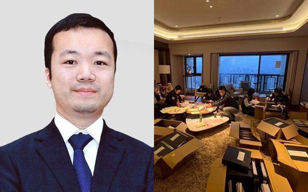 蕭敬騰岳父林光寧追思會！至親備白色花海送別。上午在台北市懷愛館景行樓一樓景明廳舉