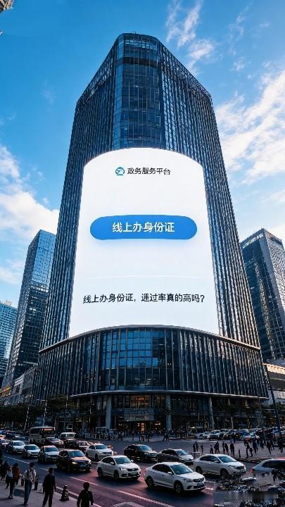才听说，居家不出门，也可线上申请办理身份证。我很想知道，线上申请的通过率高吗，有