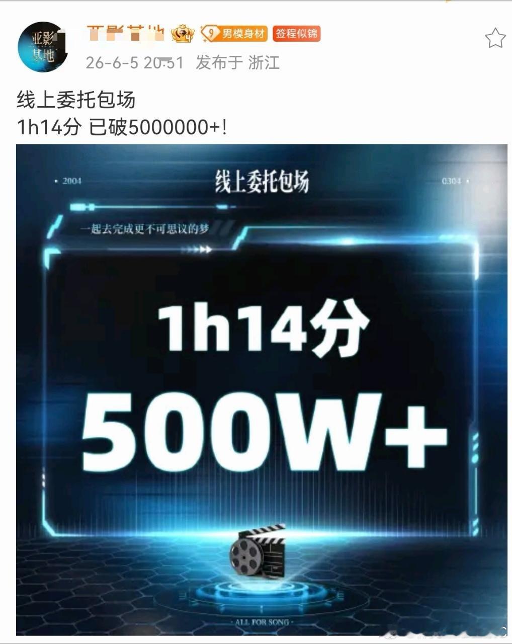 宋亚轩你好吗包场战报投  ：专注喷漆自己打出来的成绩，16秒100w，5分钟40