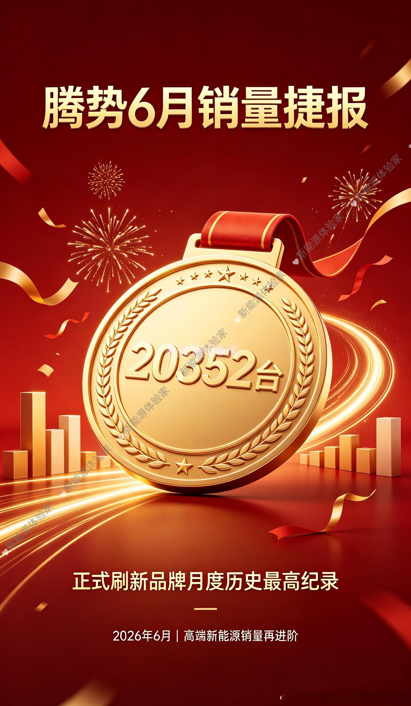 捷报连发！比亚迪高端矩阵6月全面爆发方程豹35607台｜新势力销量TOP3，越野