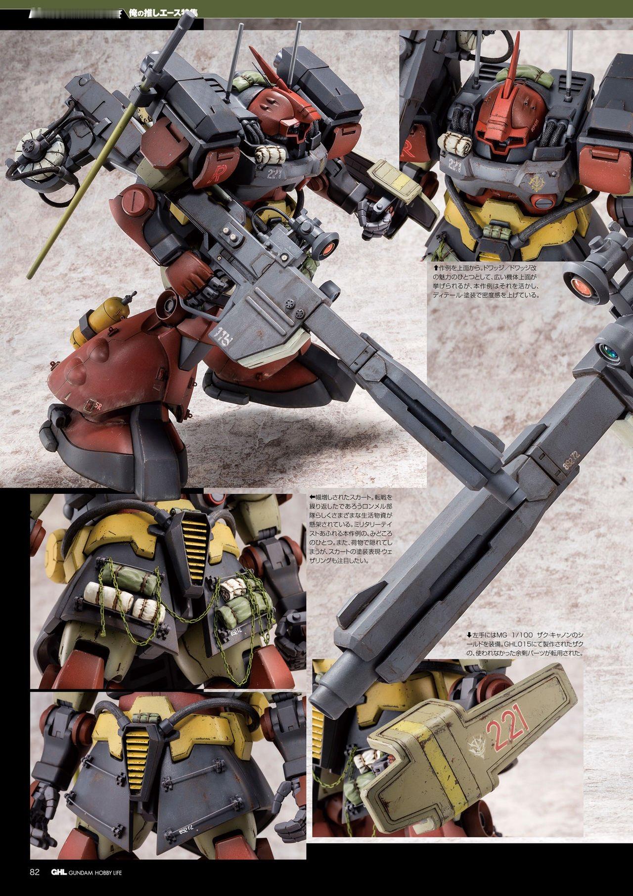 GHL 017 1/100比例 德瓦吉Custom早期型  制作者：六笠胜弘  