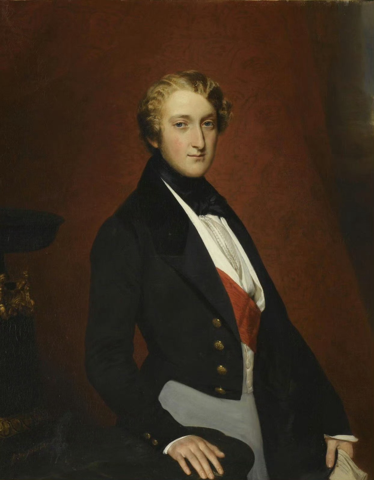 内穆尔公爵路易（1814-1896）七月王朝君主（奥尔良公爵）路易-菲利普一世的