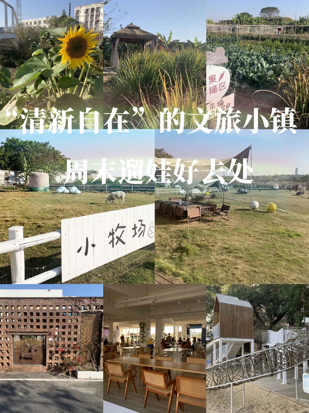 你去过没？广州超棒的“清新休闲”文旅小镇