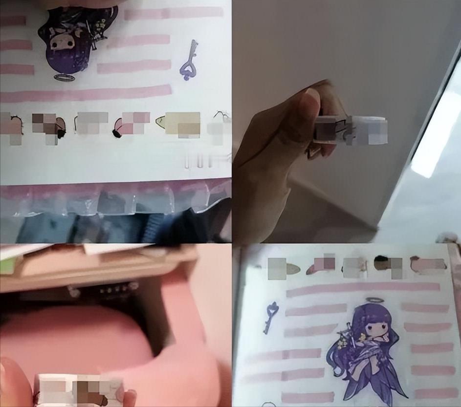 辽宁，一母亲在检查孩子作业时，发现11岁的女儿的作业本上，居然贴满了类似男性生殖