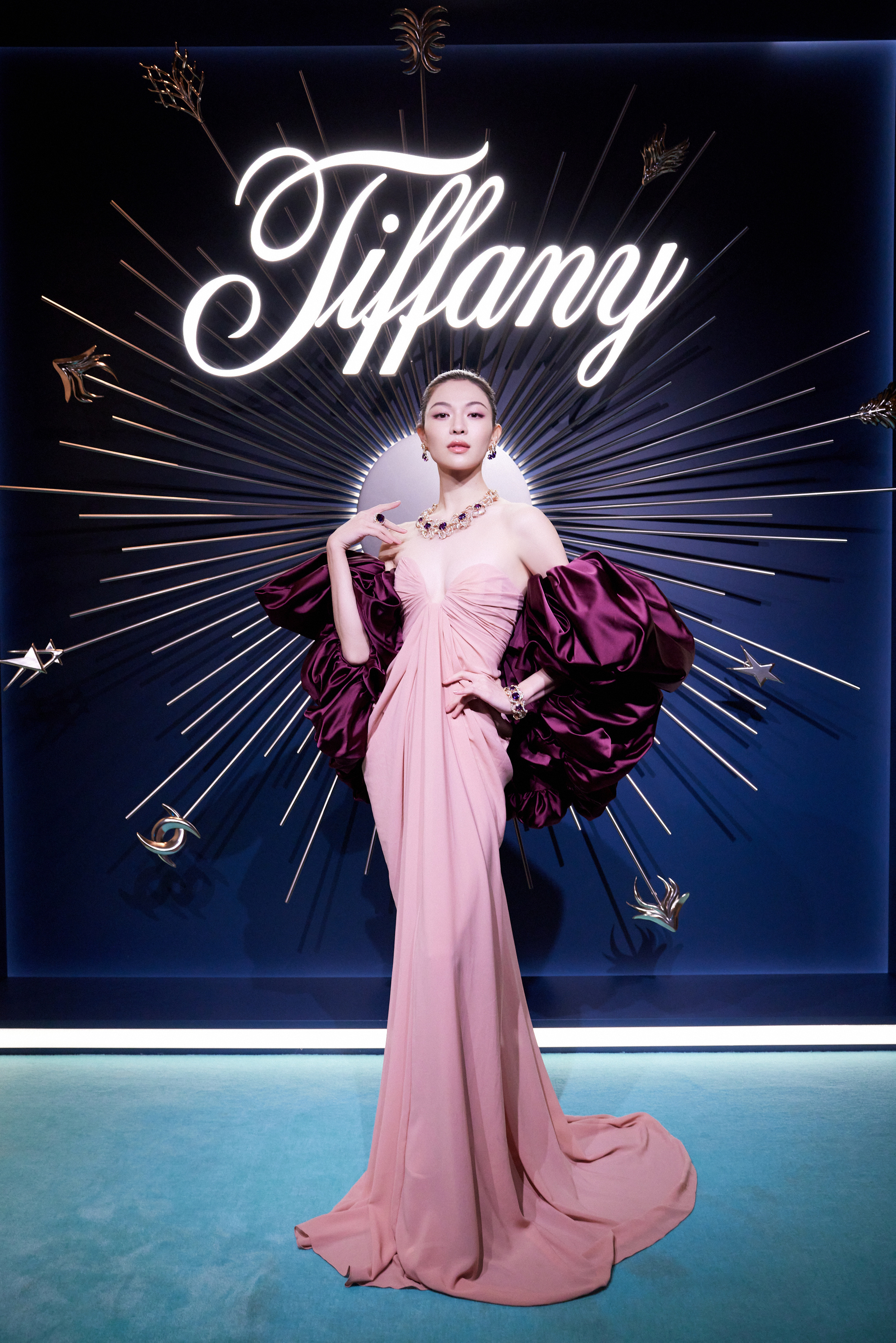 #Tiffany高珠活动##蒂芙尼BlueBook高级珠宝# 钟楚曦  in  