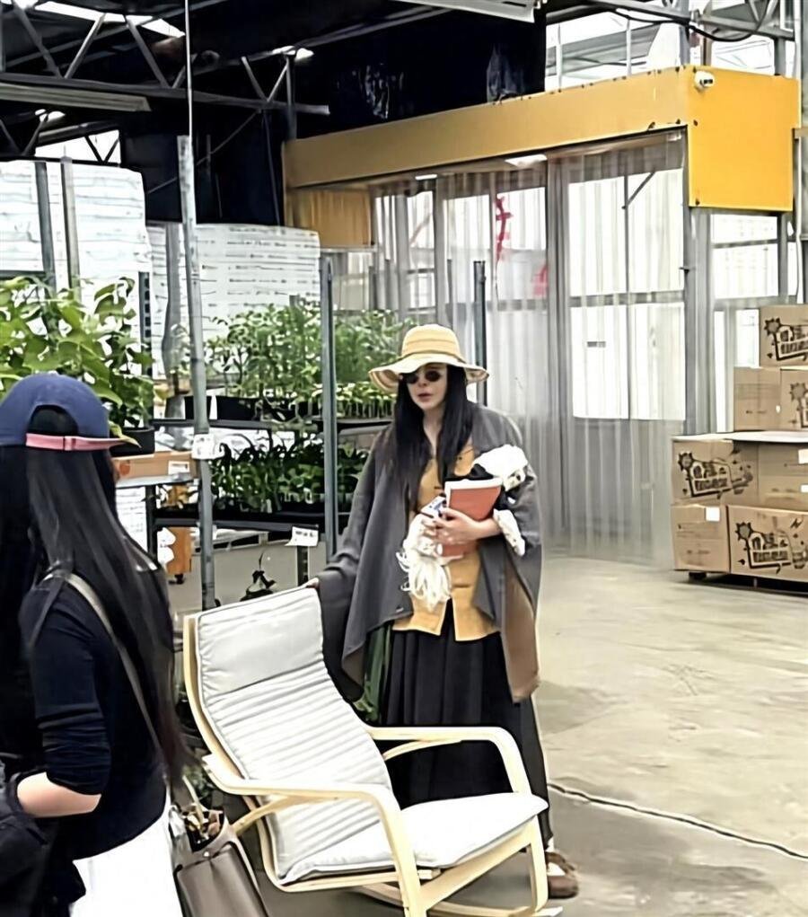 59岁王祖贤定居加拿大近况曝光，素颜逛乡村超市，状态引发热议 