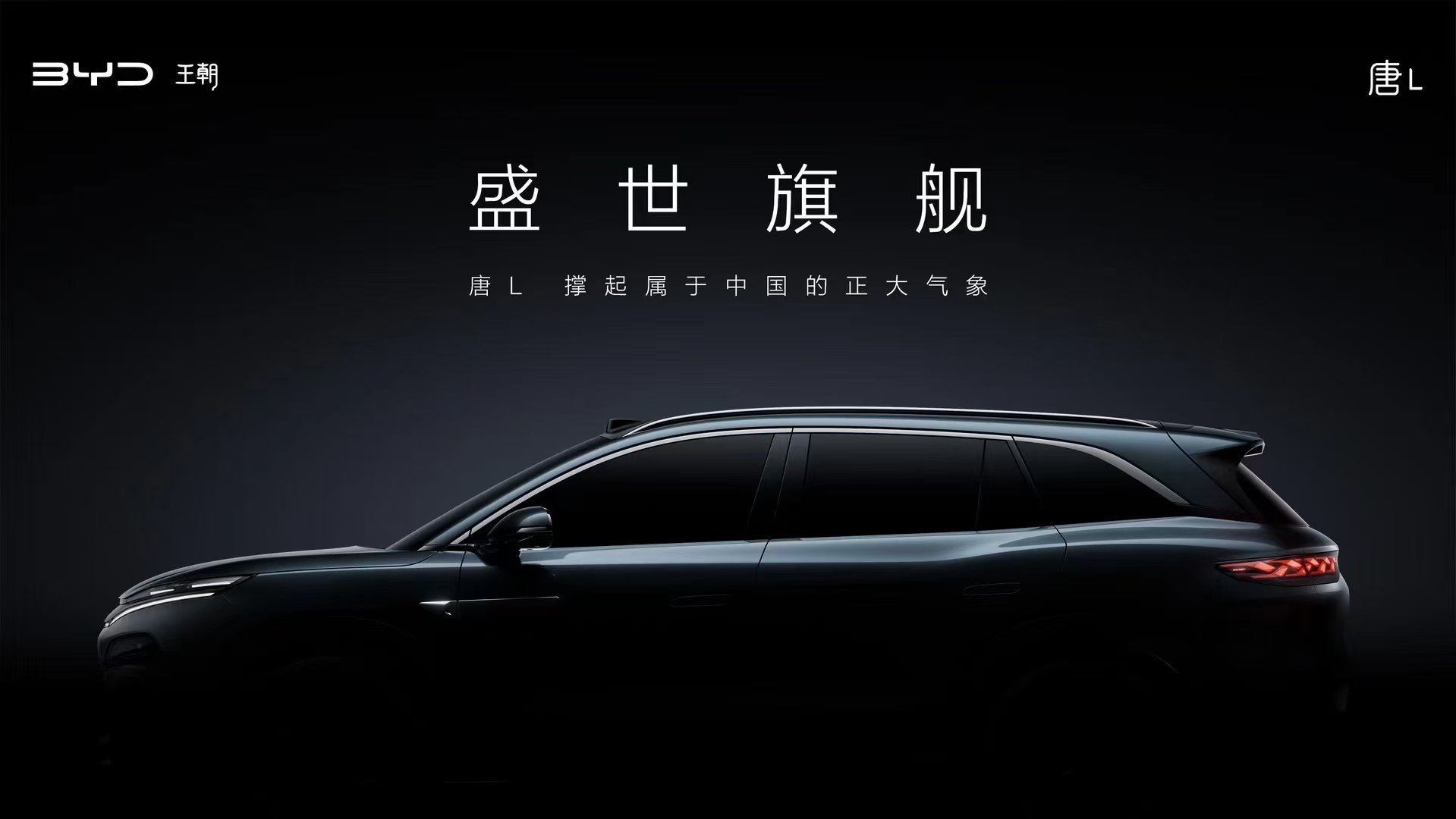 朋友们，汉L、唐L 来了全新设计，全新车型这个侧颜看着感觉怎么样？对我来说最重要
