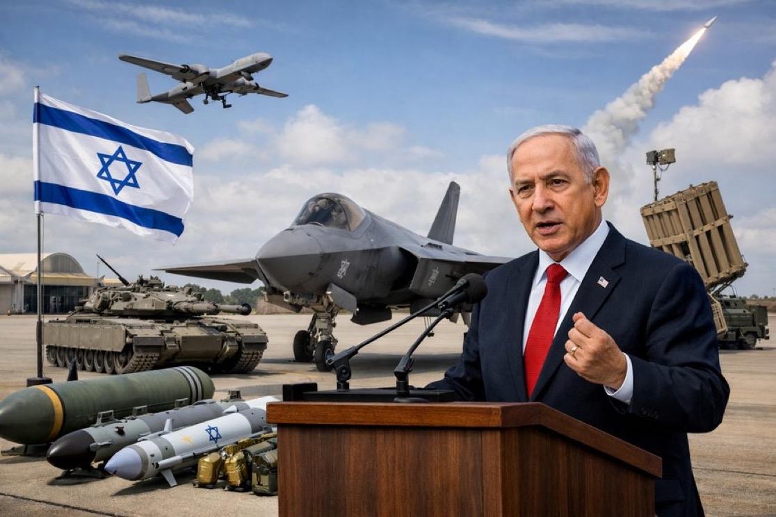 内塔尼亚胡宣布一项耗资1100亿美元的计划，旨在建立独立的以色列军工产业
以色列