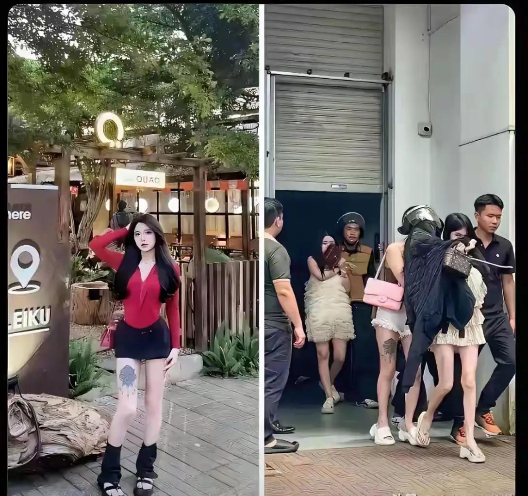 一次抓人，小姐姐想赖都赖不掉，注意看细节[捂脸][捂脸]
