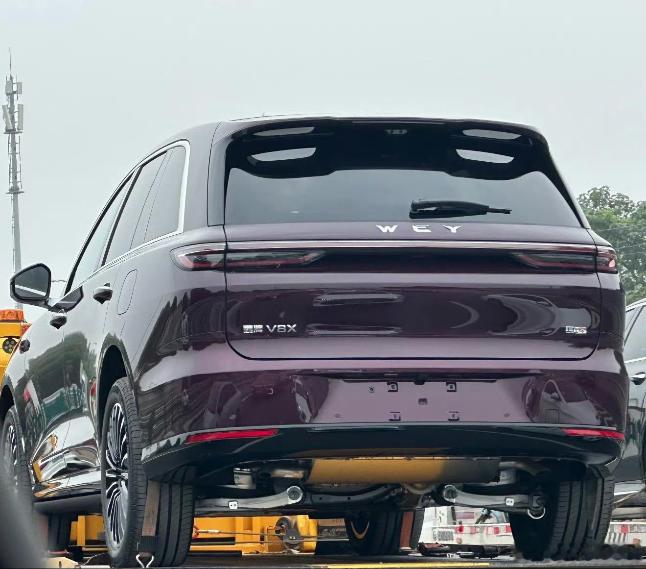 天津智慧工厂第二台车，魏牌V8X官宣，距离上市更进一步我与汽车的日常新车情报局