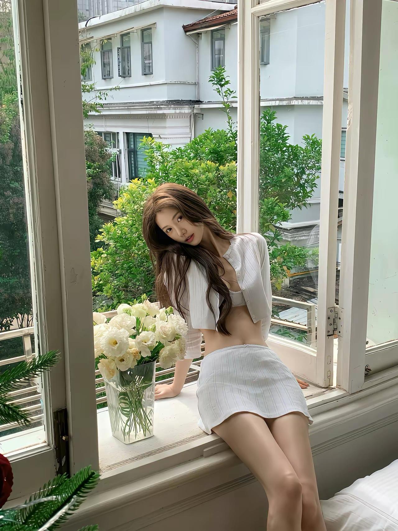 媚眼含羞合，丹唇逐笑开。风卷葡萄带，日照石榴裙现实生活中的绝世美人是什么样的 什