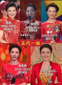 女主持人倒是有些变化，龙洋继续稳坐央视一姐的位置，虽然外形和主持能力不差，但无论