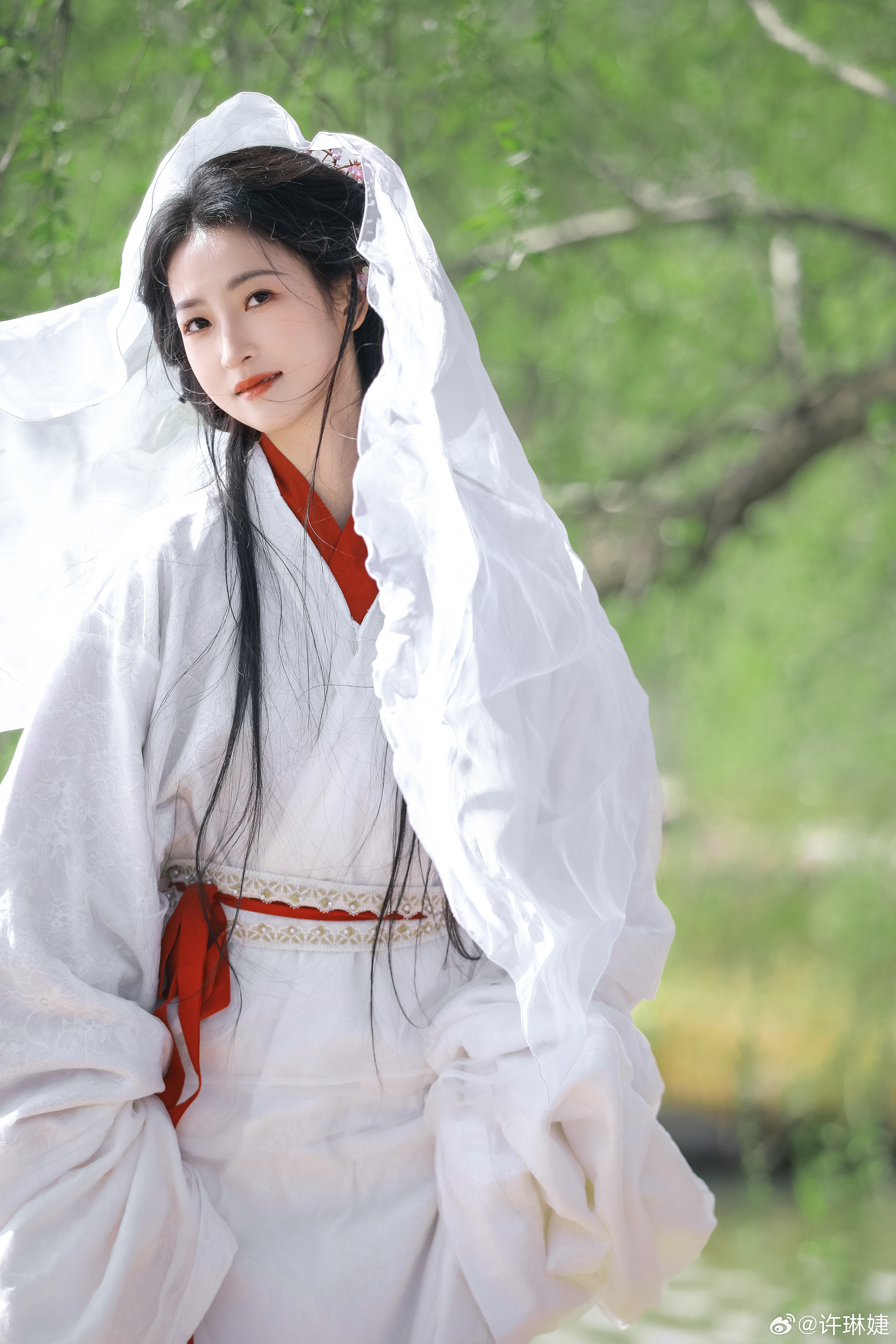 那天的风都在帮我～🌸 ​​​