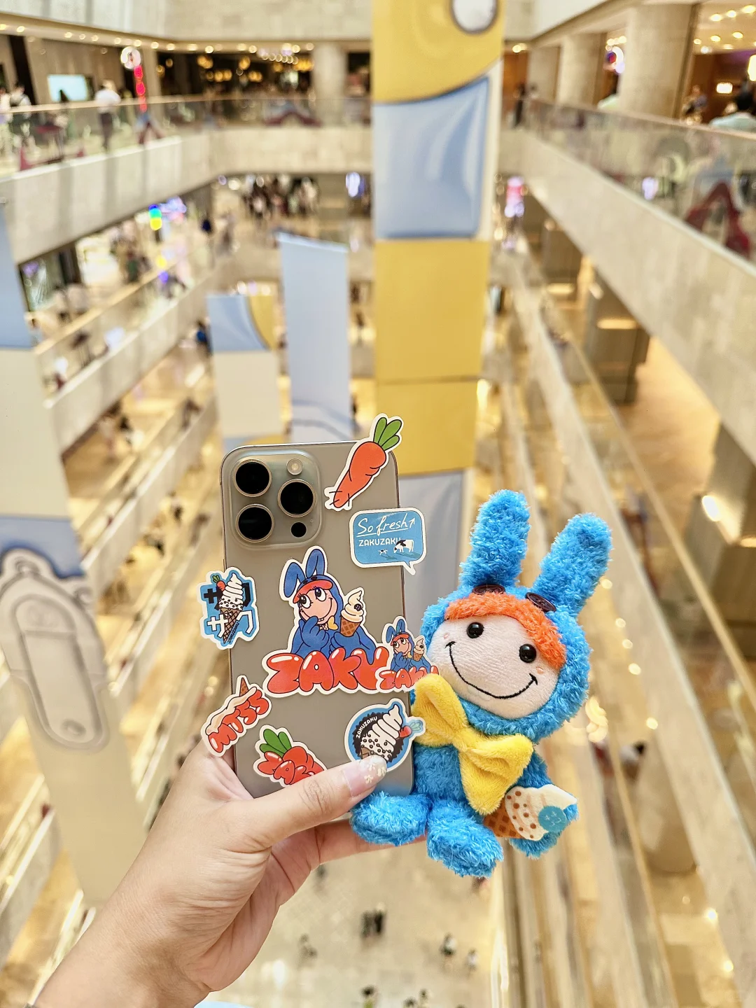 啊啊啊啊南京也有了！！！巨巨巨巨可爱🐰