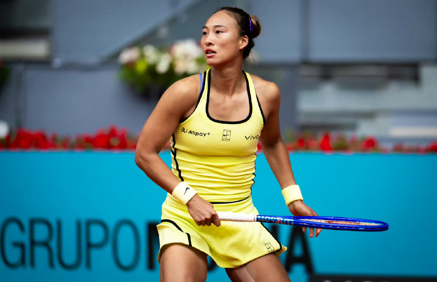 有惊无险，赢了就好🤨马德里公开赛第二轮，郑钦文以1-6、 6-3、6-3逆转前