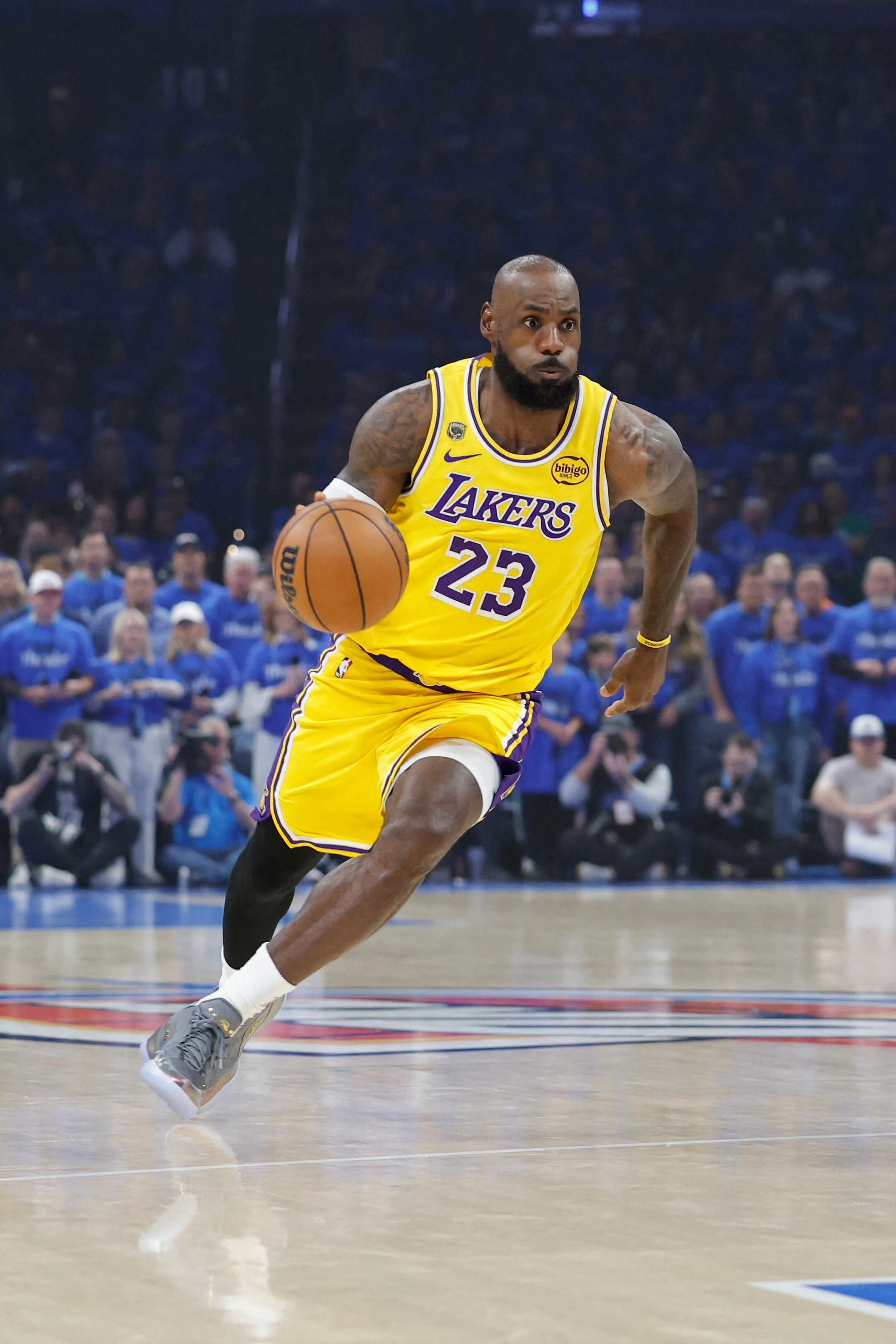 LAKERS GO湖人vs雷霆 龙港