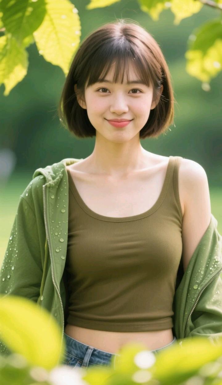 这姑娘笑得好甜，阳光明媚。人品重如山，良心比金贵！你认同吗 真心待人的样子 温婉