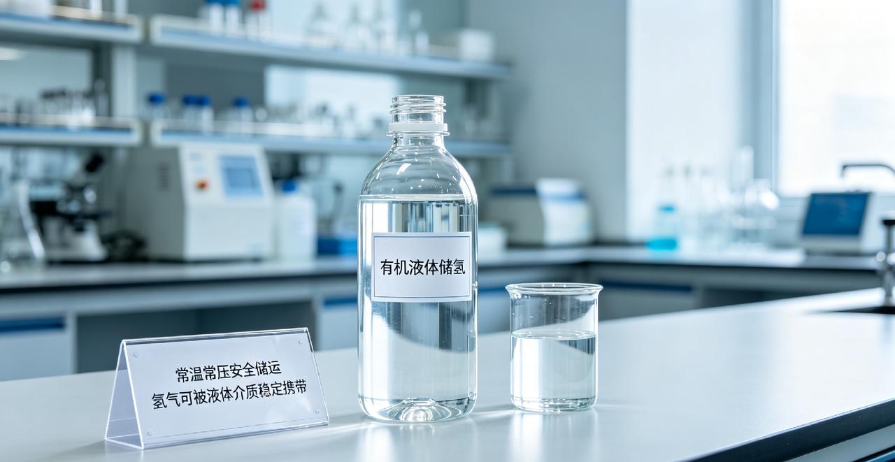 一瓶像矿泉水的液体就能运氢！储运成本砍半，氢能万亿赛道要起飞
 
很多人都知道氢
