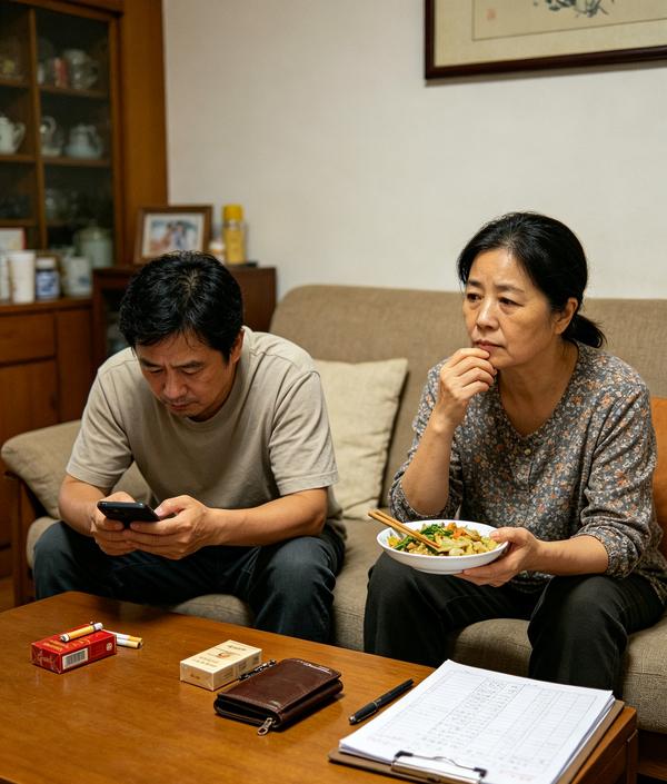 从去年年底开始，我老公突然像换了个人，以前三天两头点外卖、喝奶茶，周末还得打车跑