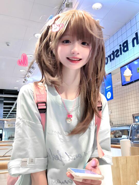 一笑起来自动变成这样૮  ´͈ ᗜ `͈ ა