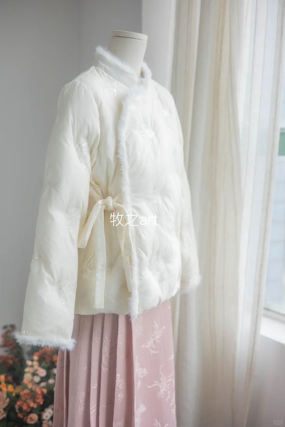 蝴蝶儿｜爱惨了这件新中式羽绒服！