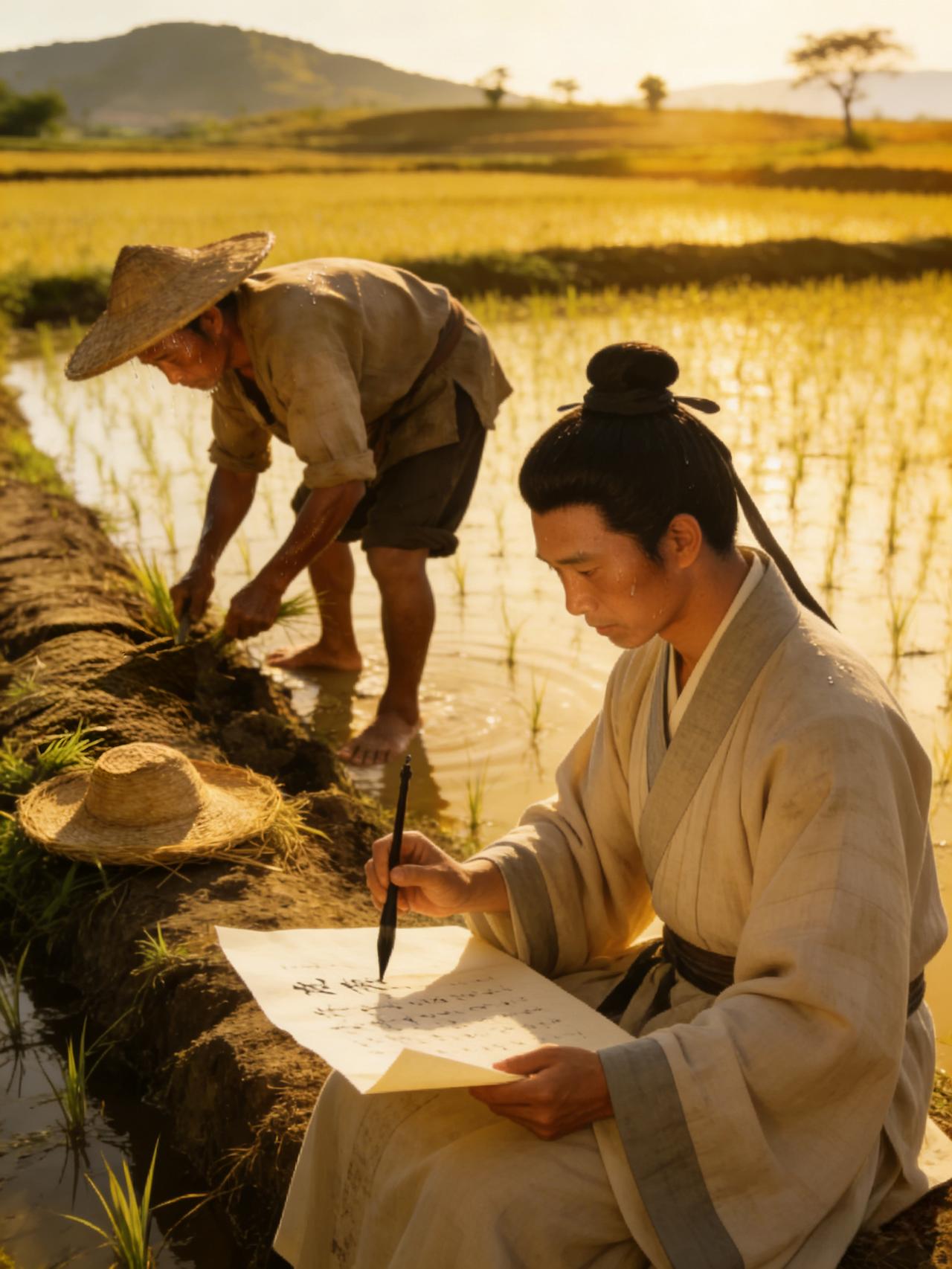 最讽刺诗人：
劝人惜粮，
自己最奢靡……

你知道吗？写下“粒粒皆辛苦”的李绅，