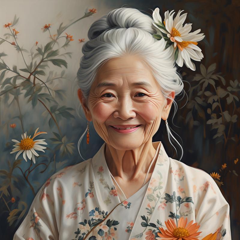 与人谈论起“老年人”的话题，他说：

不管怎么样，人到了一定年纪，老了就是老了。