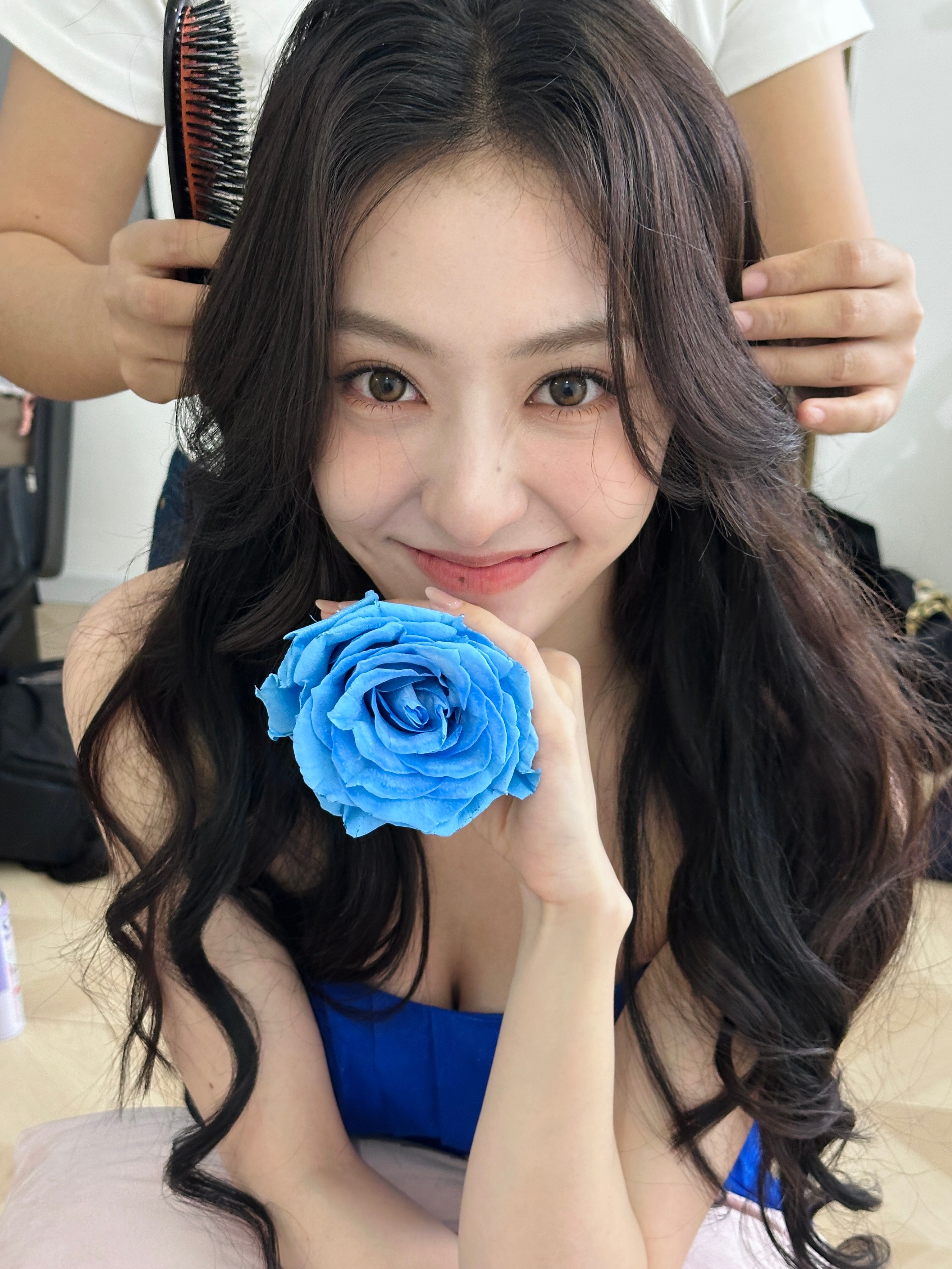 好喜欢蓝玫瑰！馨动一下 ​​​