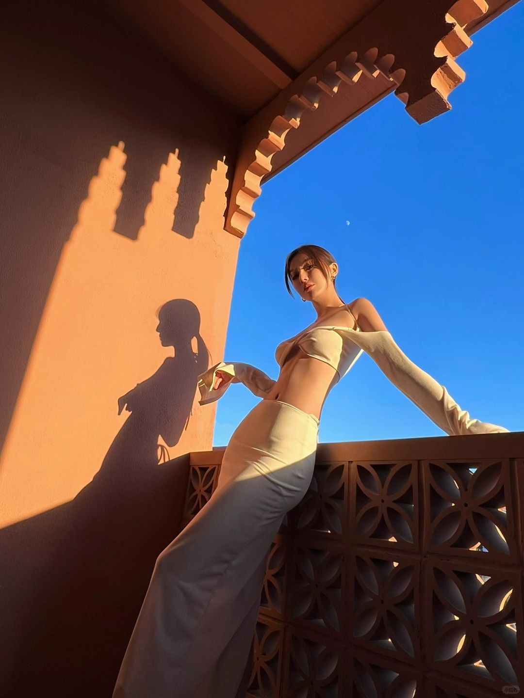 你见过摩洛哥下雪吗❄️