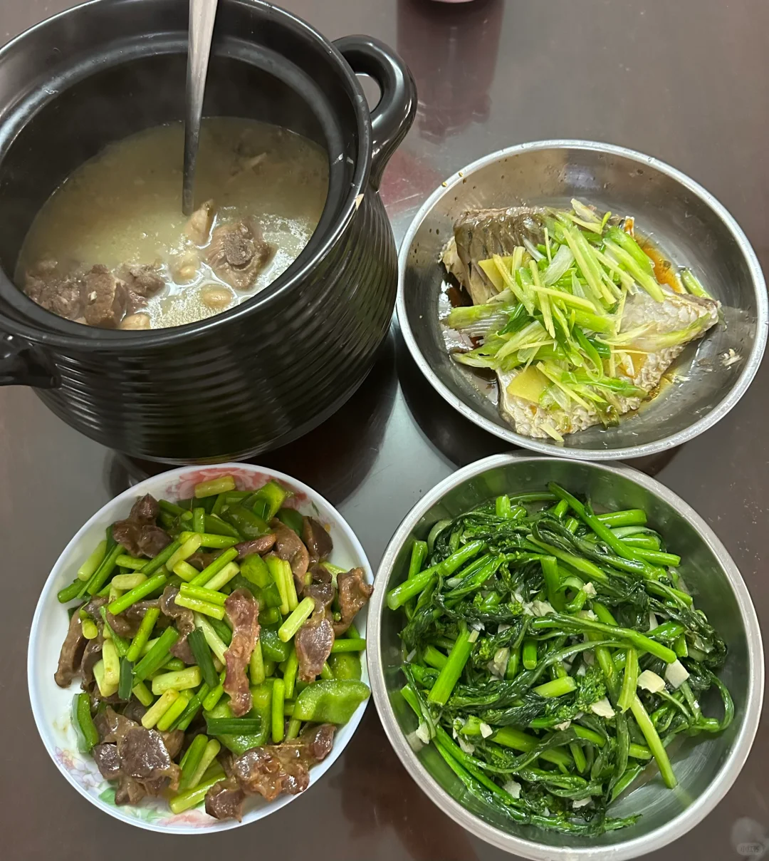 广州一家四口的晚餐！
