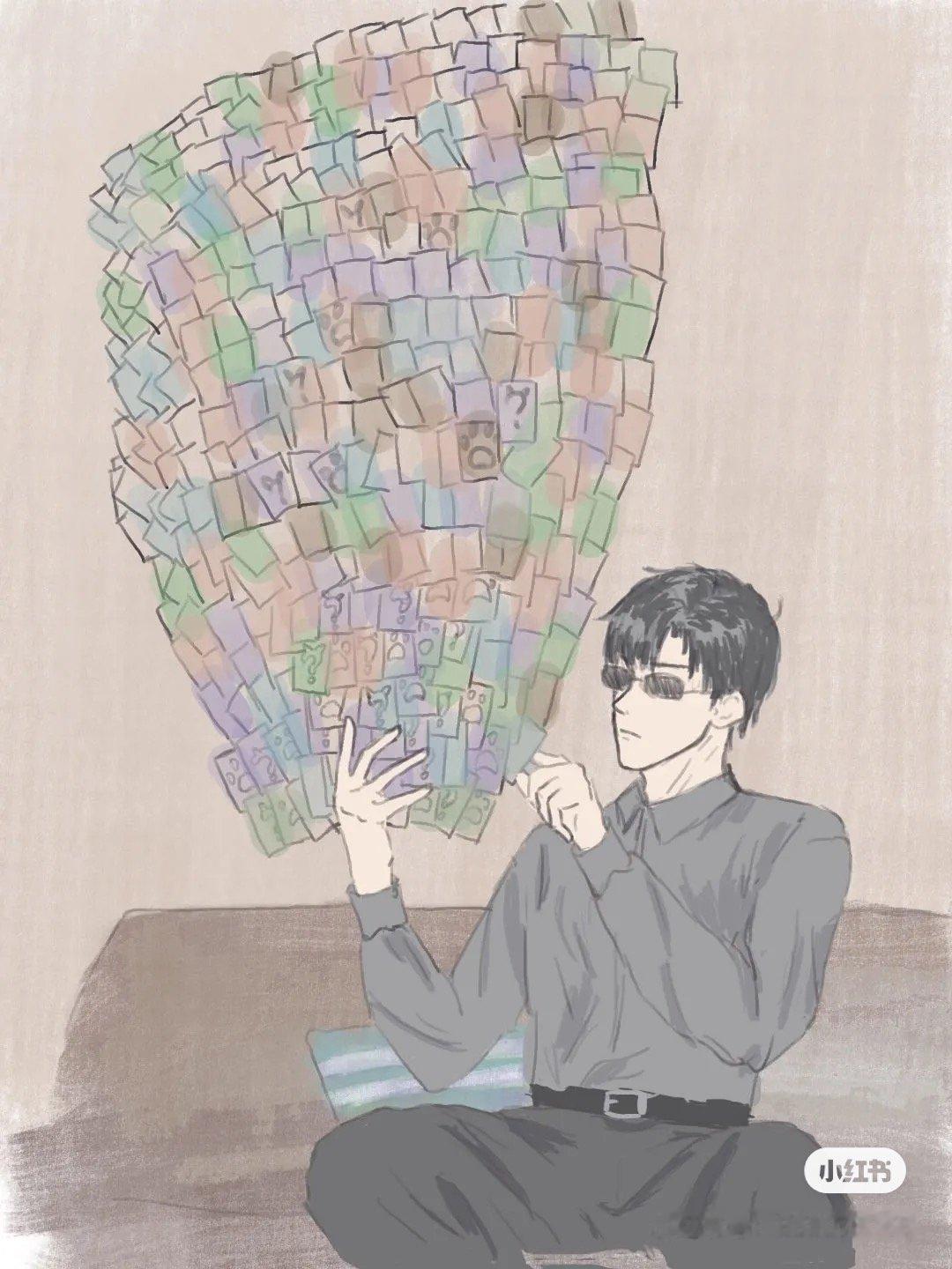 喜欢囤牌的黎深[笑cry]#恋与深空还是太全面了##恋与深空# ​​​